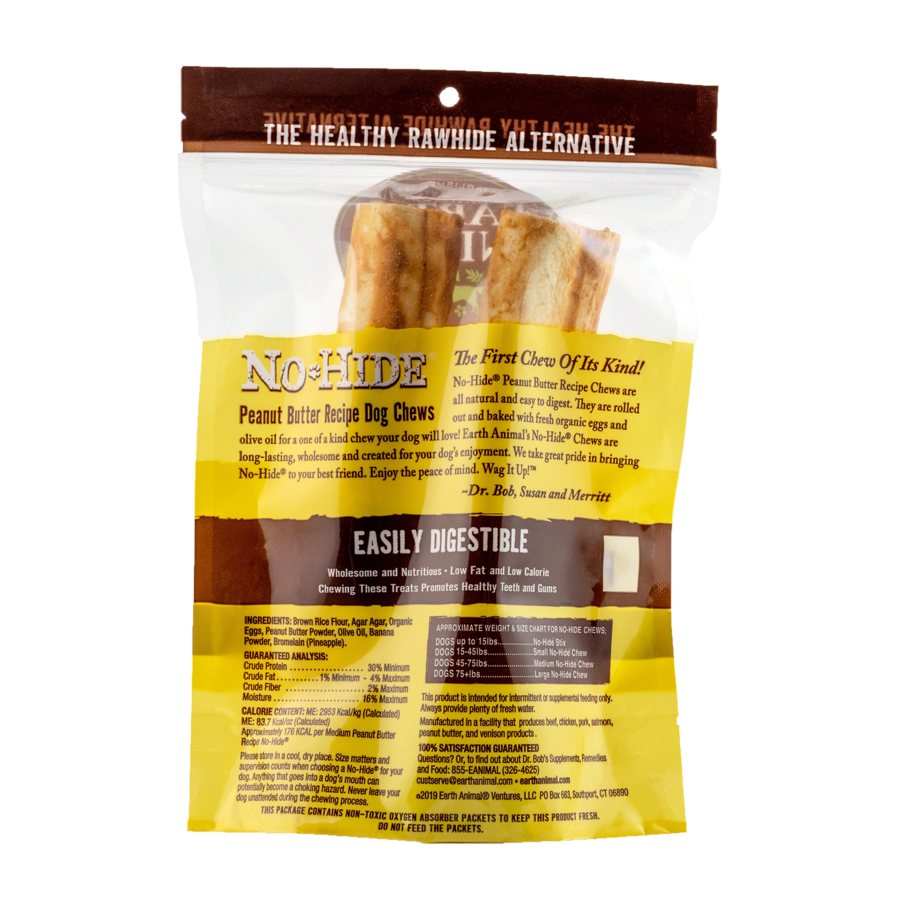 Earth Animal - No Hide Peanut Butter