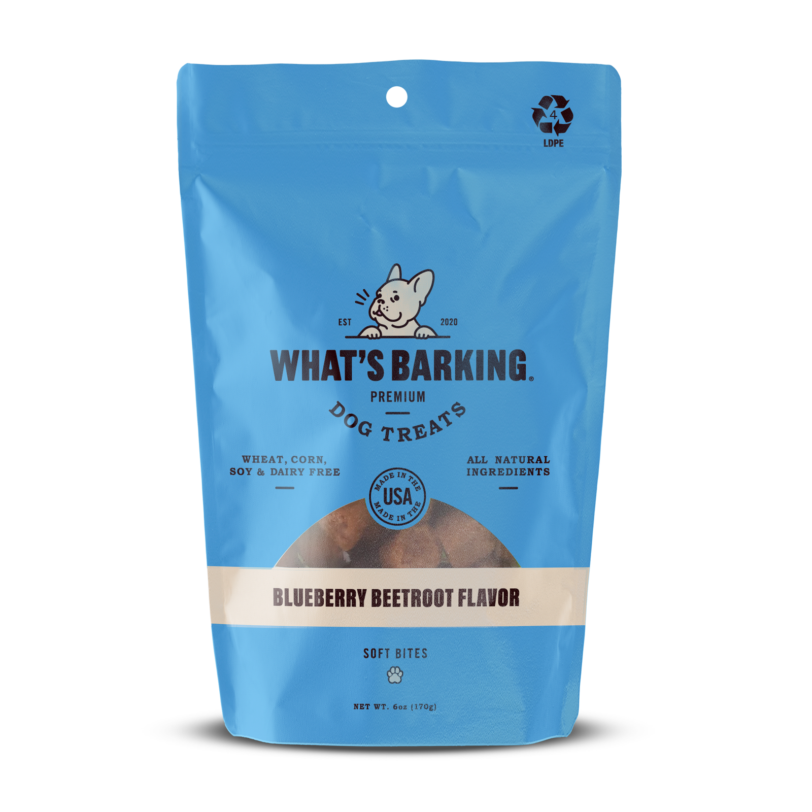What's Barking - Blueberry Beetroot Dog Treats