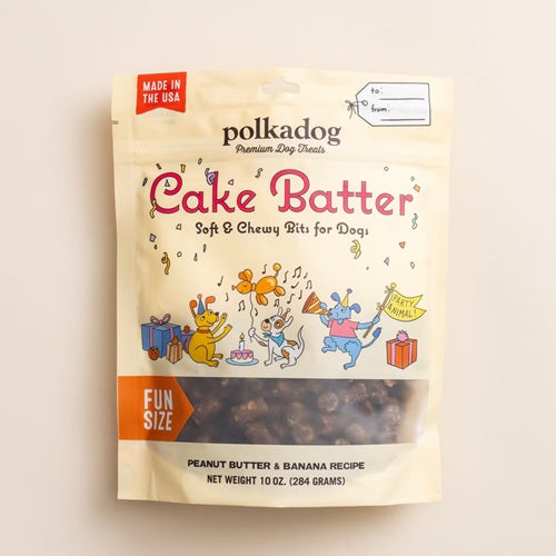 Polkadog - Cake Batter - PB & Banana Dog Treats