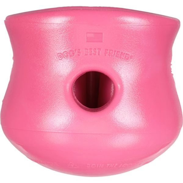 West Paw - Zogoflex Limited Edition Toppl Dog Toy, Geranium Pink