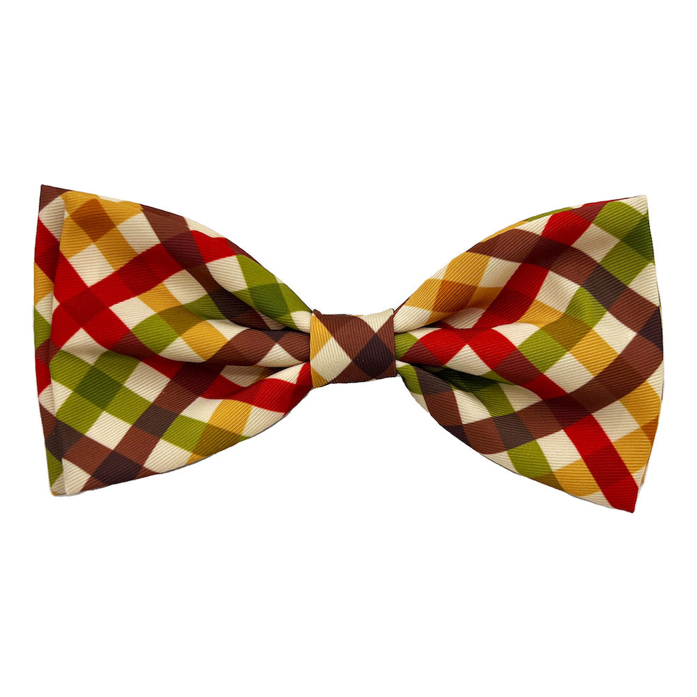 Huxley & Kent - Harvest Check Bow Tie