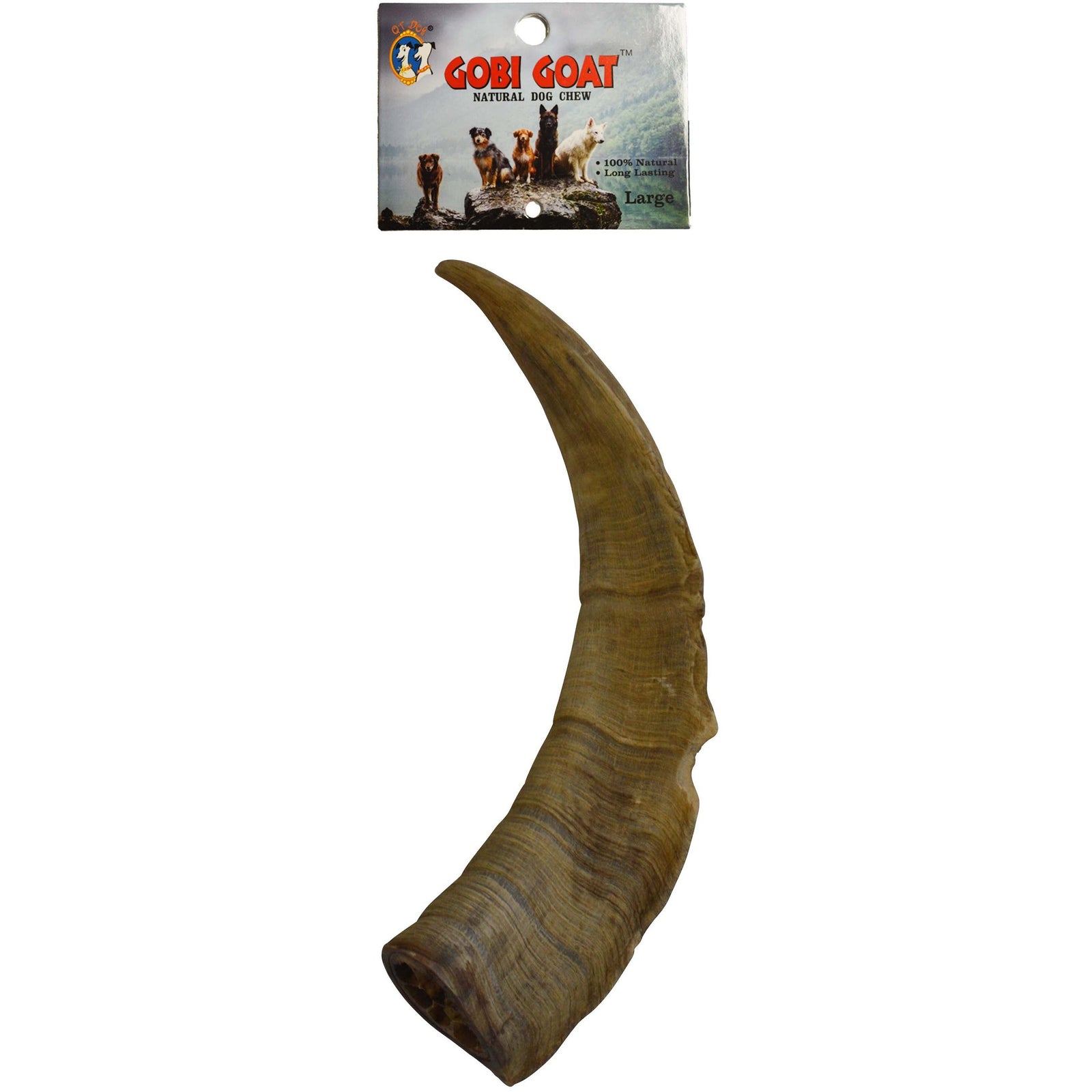 Gobi Goat Horns - Long-Lasting Dog Chew