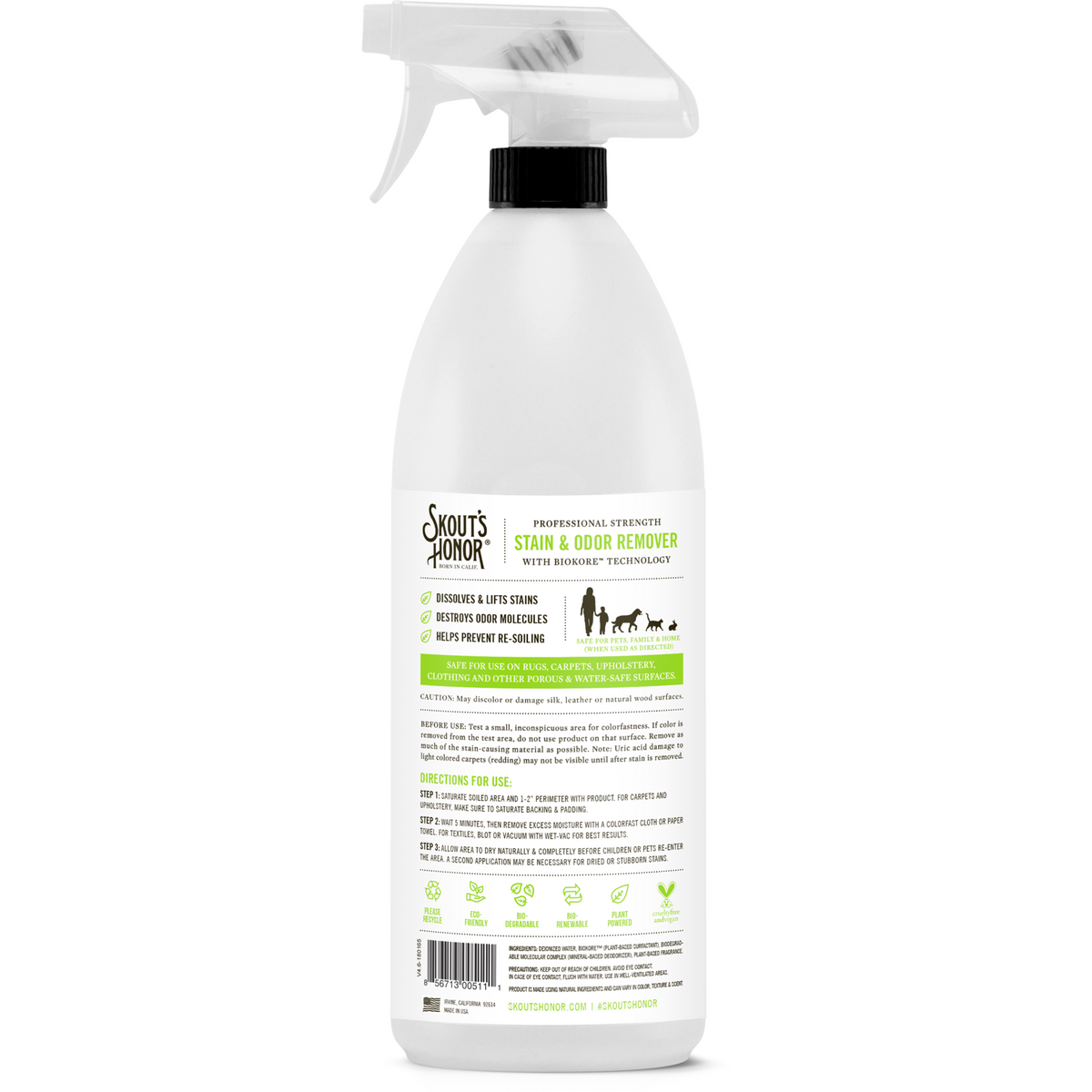 Skout's Honor - Stain &amp; Odor Remover