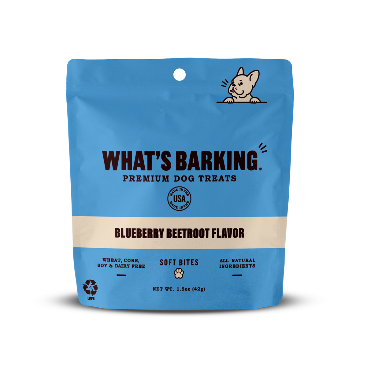 What's Barking - Blueberry Beetroot Dog Treats