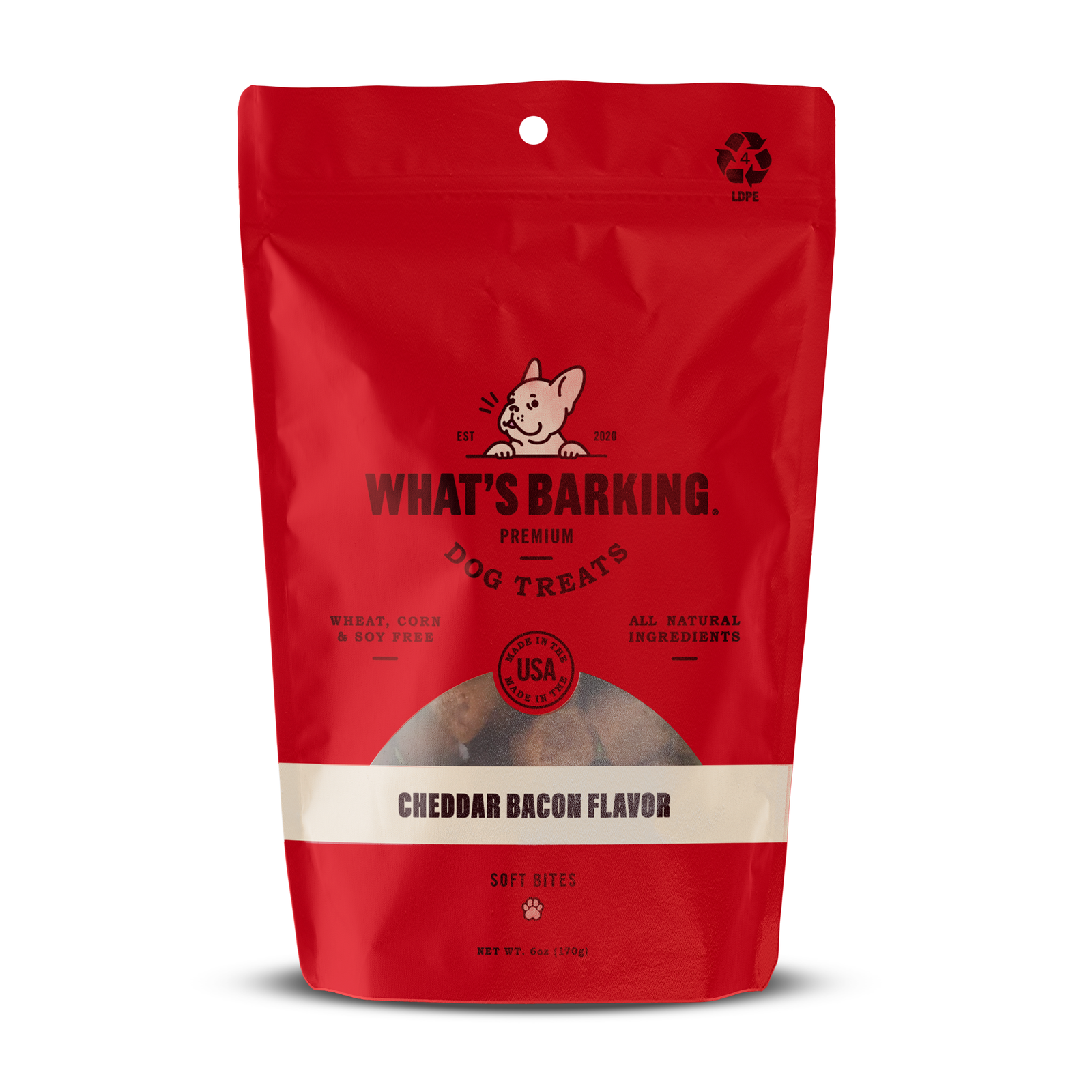 What's Barking - Cheddar Bacon Dog Treats