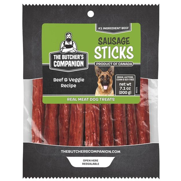 The Butcher's Companion - Sausage Sticks, Beef &amp; Veggie