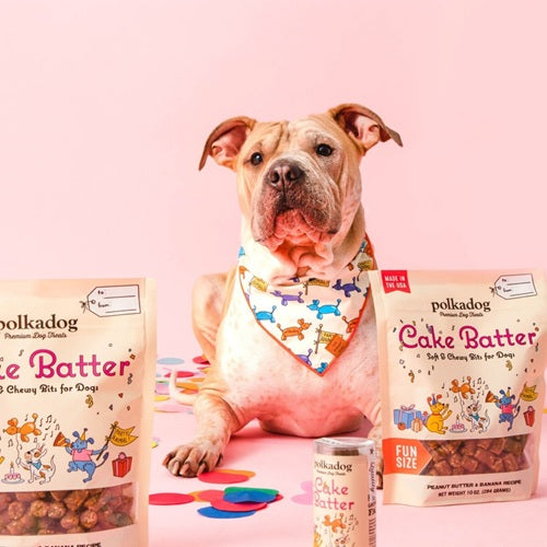 Polkadog - Cake Batter - PB &amp; Banana Dog Treats