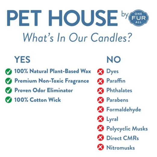 Pet House - Pet Odor Remover Mini Candle - 1.5 oz