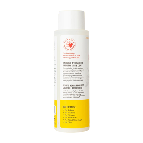 Skout's Honor - Cat Probiotic Shampoo &amp; Conditioner, Honeysuckle