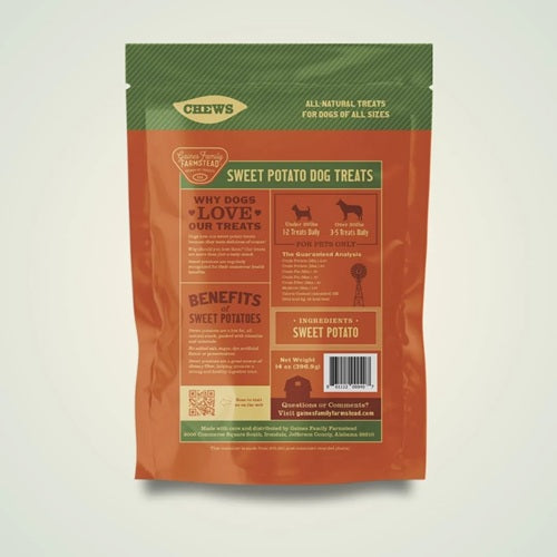 Gaines Family Farmstead - Sweet Potato Chews