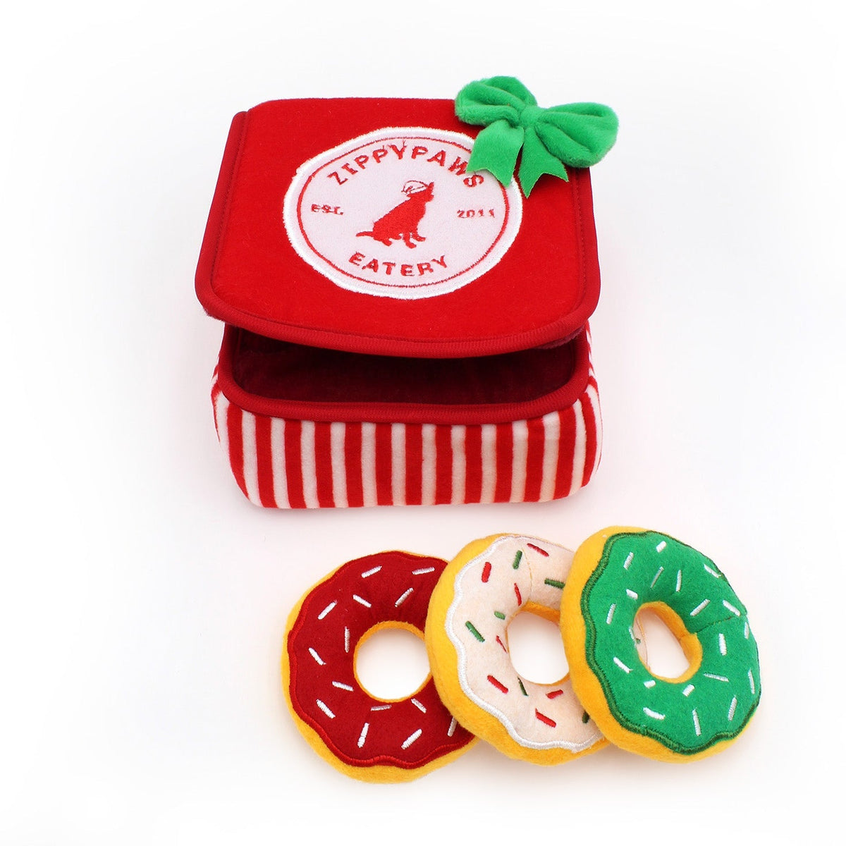 ZippyPaws - Holiday Donutz Burrow