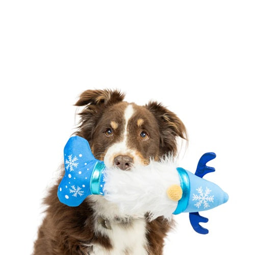 Huxley &amp; Kent Power Plush - Frosty Gnome Bone Dog Toy
