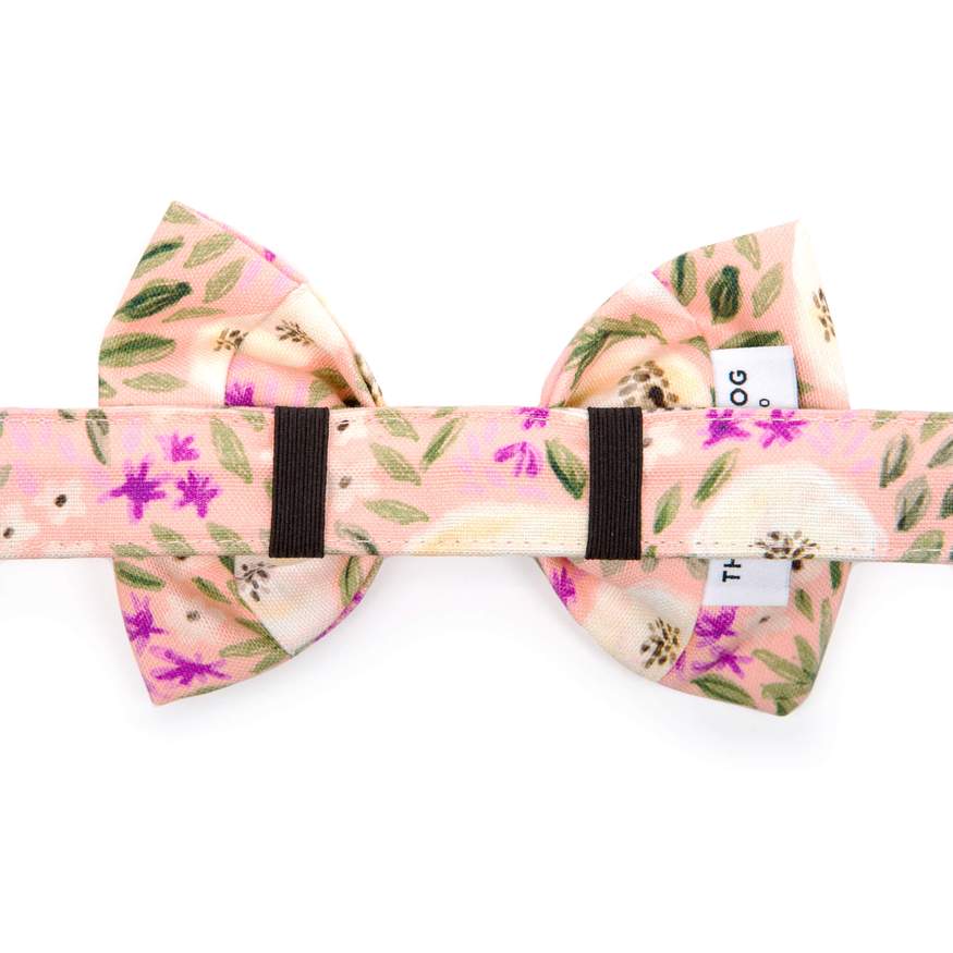The Foggy Dog - Harper Floral Bow Tie &amp; Collar Set