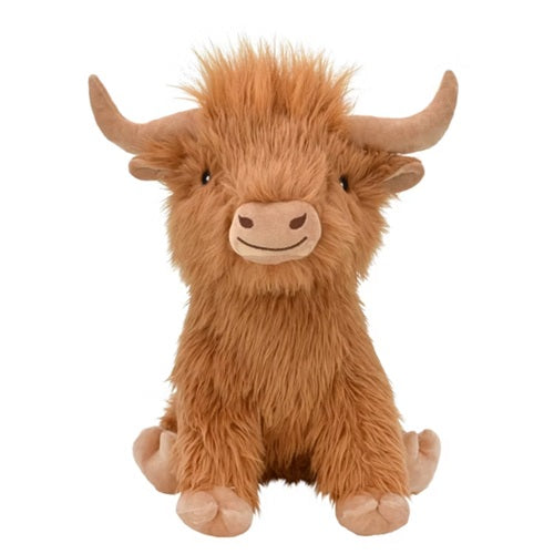 MultiPet - Highland Cow Dog Toy - Assorted Colors