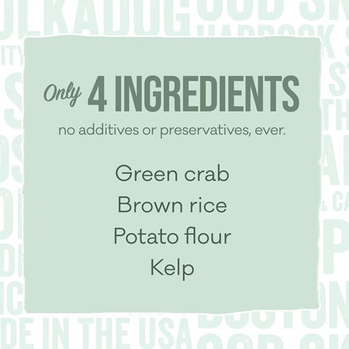 Polkadog - Green Monstah Bits - Green Crab & Kelp Pet Treats