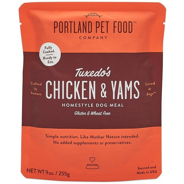 Portland Pet Food - Gluten &amp; Grain Free Tuxedo’s Chicken &amp; Yams Meal