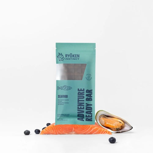 RYOKEN INSTINCT - Adventure Ready Dog Treat Bar, Seafood