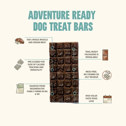 RYOKEN INSTINCT - Adventure Ready Dog Treat Bar, Seafood