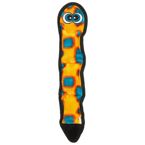Outward Hound - Durablez Orange Snake Dog Toy, Large