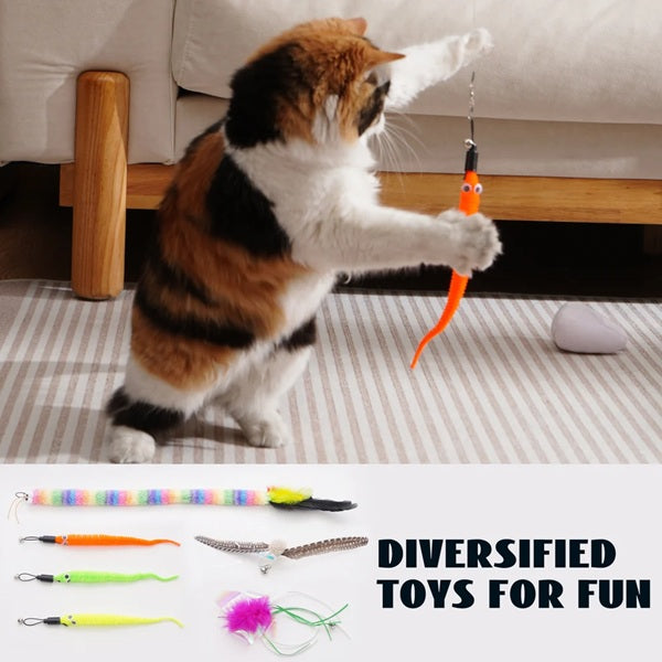 Nocciola - Pawsible Cat Teaser Playset w/Catnip