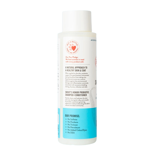 Skout's Honor - Cat Probiotic Shampoo &amp; Conditioner, Unscented