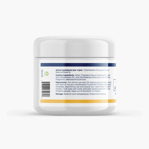 Swederma - Keto-C Antiseptic Wipes for Dogs &amp; Cats