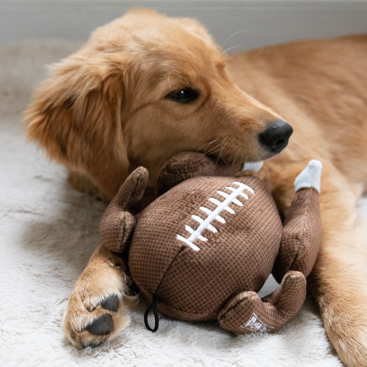 Lulubelles - Football Turkey - Dog Toy